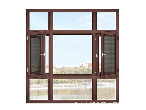 60断桥双色平开窗2